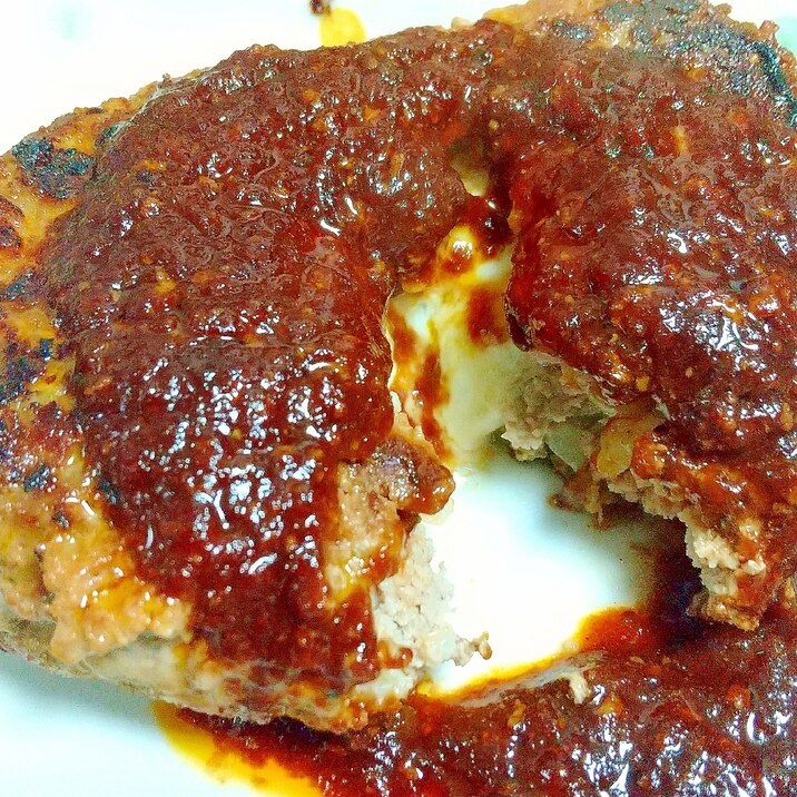 母の日に!やばウマ!チーズINハンバーグ